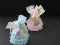 Bombonera organza